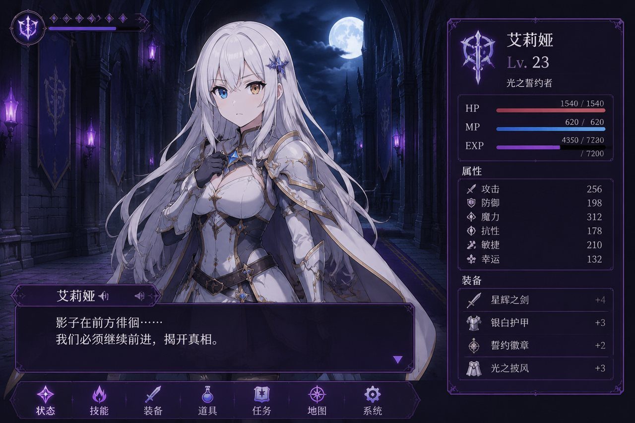 光与影的二重身 剧情互动 资料图 2